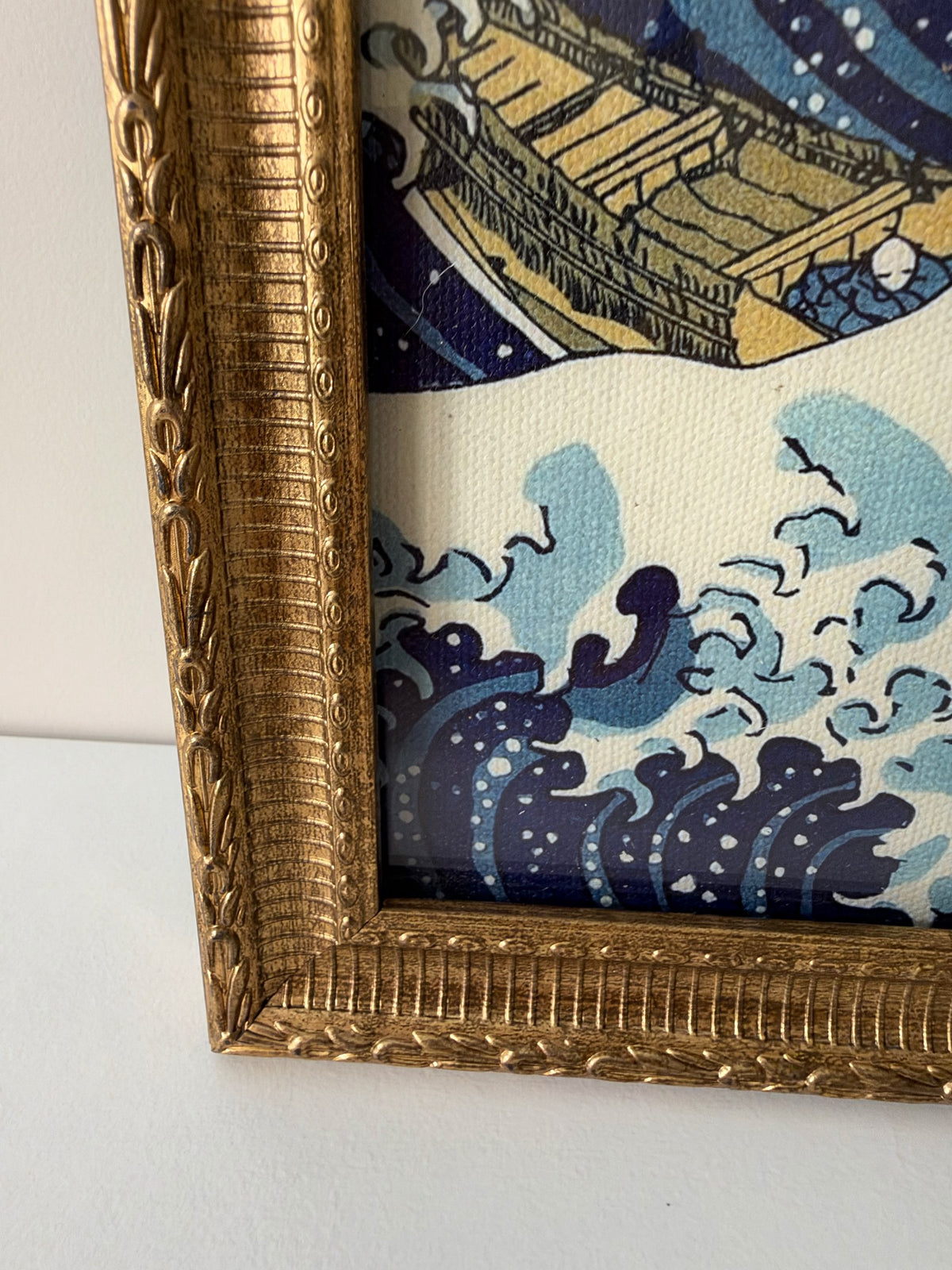Katsushika Hokusai — The Great Wave off Kanagawa Framed Print (11×14)