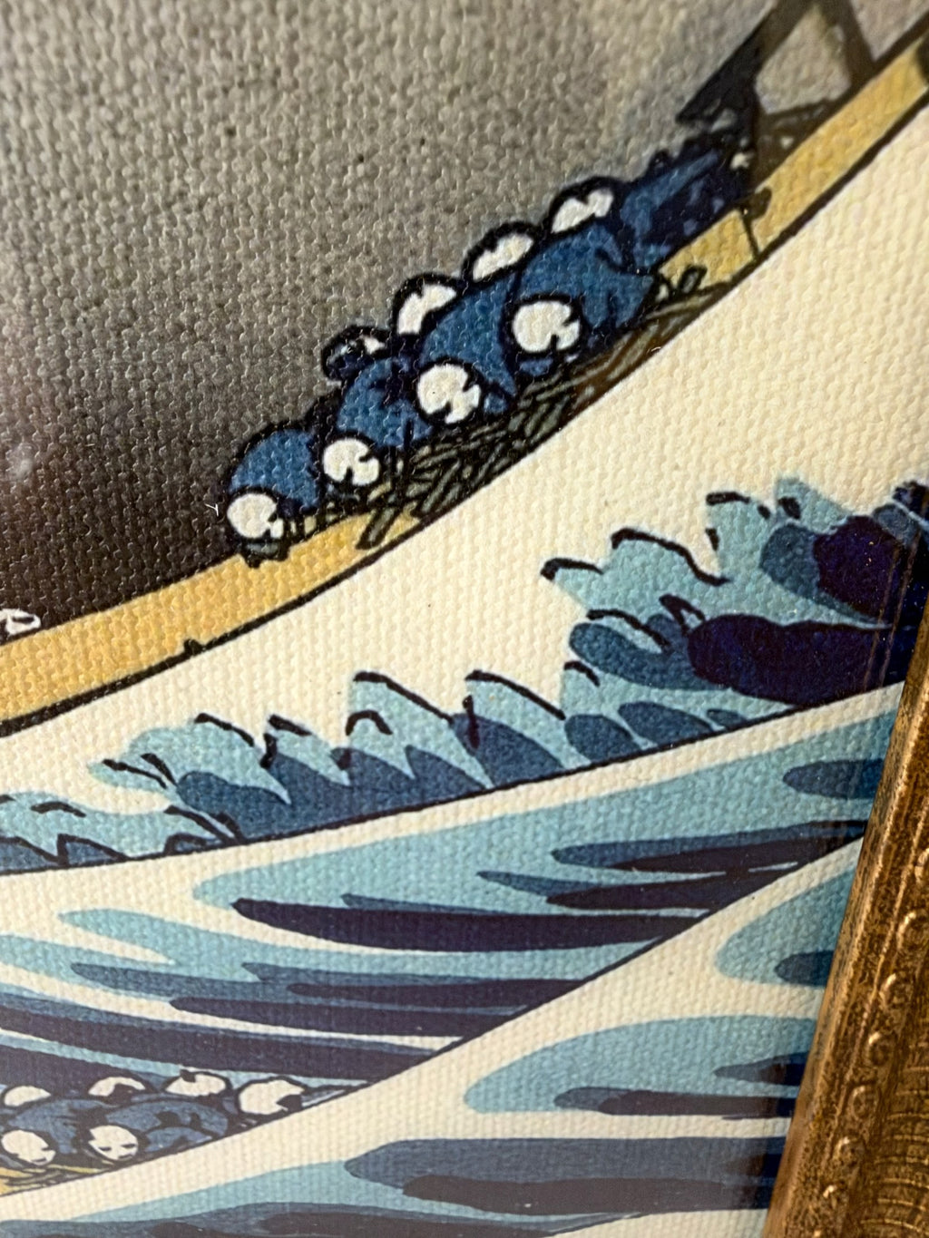 Katsushika Hokusai — The Great Wave off Kanagawa Framed Print (11×14)