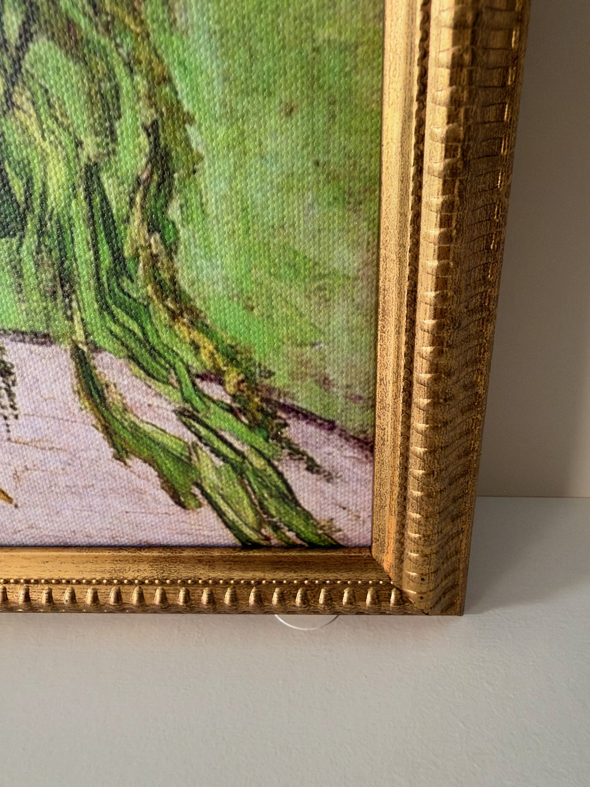Vincent van Gogh — Vase with Daisies and Poppies Framed Print (11×14)