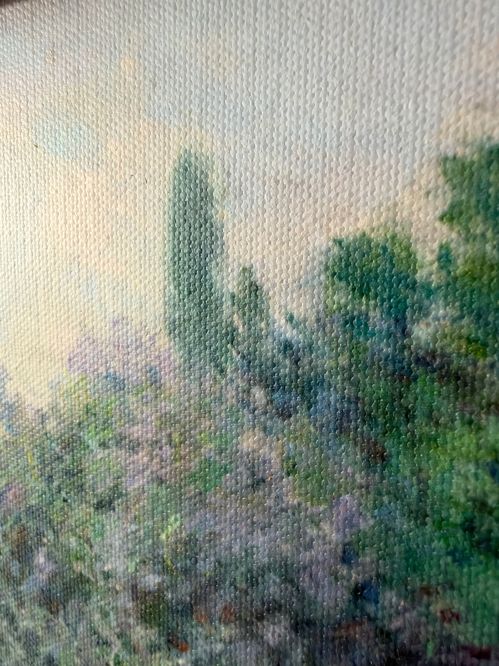 Claude Monet — The Artist's Garden in Argenteuil Framed Print (11×14)