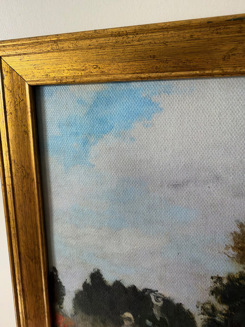 Claude Monet — Poppy Field in Argenteuil Framed Print (11×14)