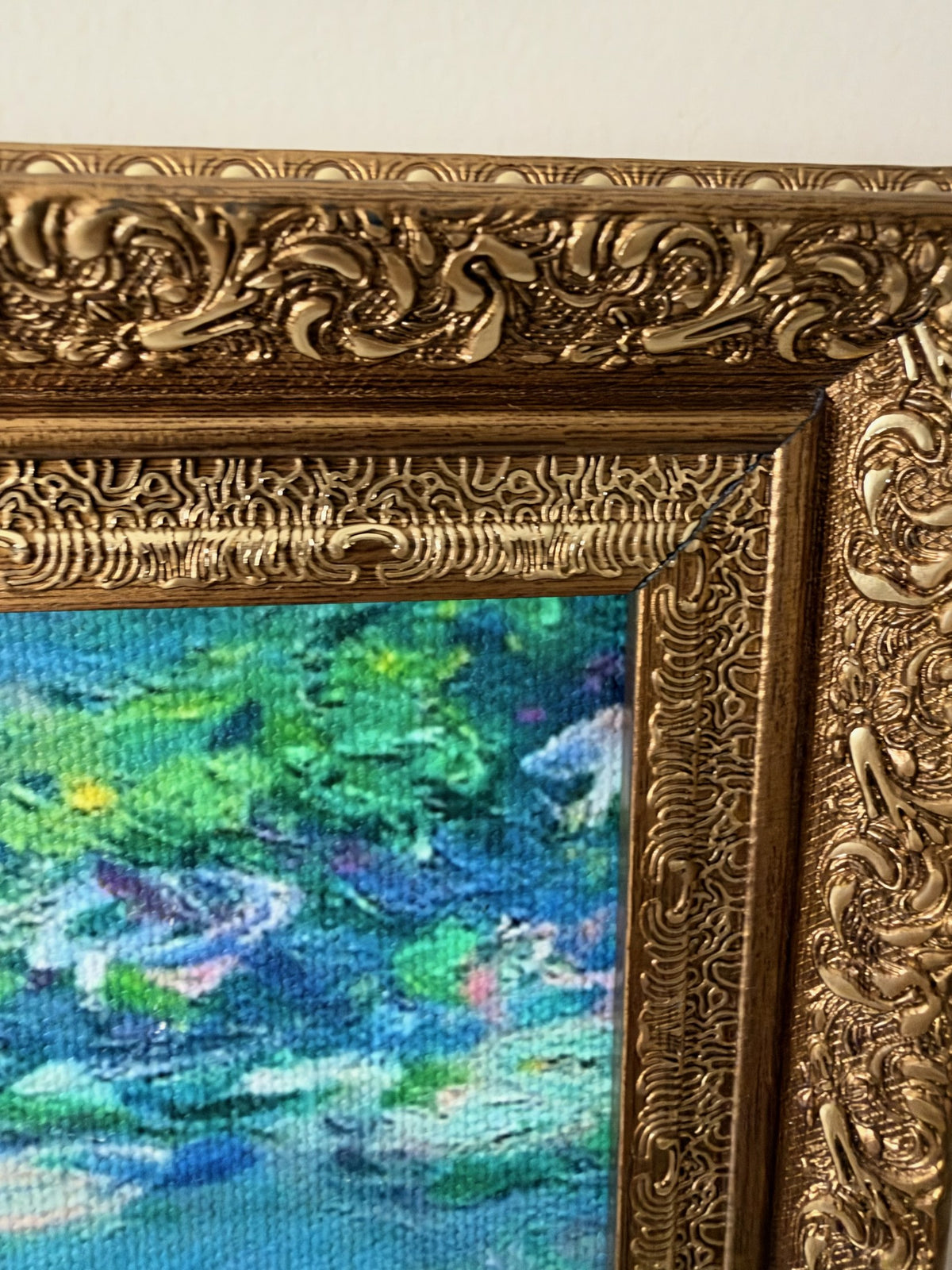 Claude Monet — Water Lilies Pond Framed Print (11×14)