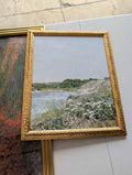 Coastal Landscape — Ornate Gold Framed Print (11×14)