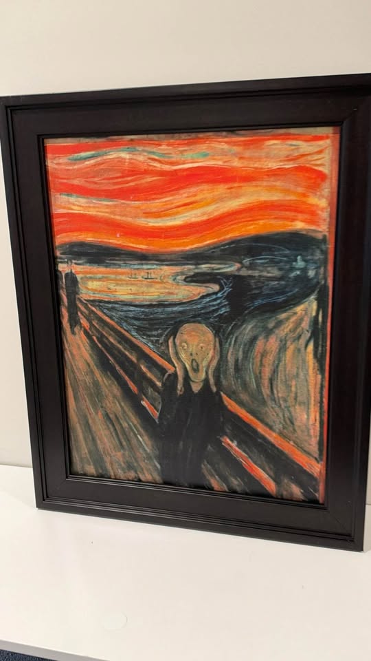 Edvard Munch — The Scream Framed Print (11×14)